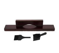 Milisten Ensemble Balai et Pelle pour Table de Jeu de Palets en Bois Solide et Plastique Solide, Facile à Transporter L'entretien des Salles de Jeux à Domicile