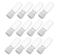 Milisten Ensemble de Bouteilles Vides de Voyage pour Soins Peau et Huiles Essentielles, Voyage 20 Pièces 2ml en Plastique Transparent, Flacons Réutilisables et Étanches
