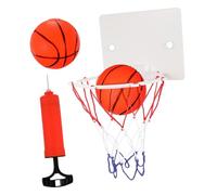 Milisten Ensemble Jouet De Basket-Ball Mural Garçon Et Filles, Panneau Portable, 1 Petit Format, Ventouse Fixation Facile, Intérieur Maison Chambre, 1 Gonfleur Et 2 Balles Inclus