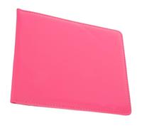 Milisten Étui de Protection pour Certificat de Handicapé en Pvc Robuste, Pochettes pour Cartes D'identité et Visite, Format Compact Rose Fuchsia, Porte-carte Anti-perte pour Usage