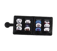 Milisten Étui Portefeuille pour Médiators De Guitare Housse Cuir Sac De Rangement pour Médiators De Ukulélé