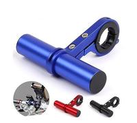 Milisten Extension de Guidon de Vélo Aluminium Multi Rallonge Solide pour Accessoires Noir