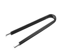 Milisten Extracteur de puces IC, pince d'extraction de circuits intégrés, pinces à poignée en vinyle isolée, noir, plastique et fer, easy extraction, pour usage domestique et professionnel