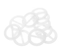 Milisten Fermoirs à Foulard en Résine Lot de 10, Clips pour T-Shirts et, Anneaux Ronds Multifonctions pour Accessoires Vestimentaires