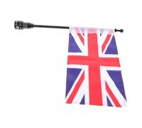 Milisten Flag Mount Uk Flagpole Kit For Car Decoration Durable Outdoor British Flag With Vibrant Colors Easy Installation For Trucks And Boats