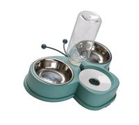 Milisten Fontaine à Eau Automatique Bocal a Farine Dog Food Bol d'eau Abreuvoir Domestique pour Animaux de Compagnie Accessoire pour Chien mangeoire pour Chaton Pratique Ménage Accessoires