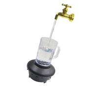 Milisten Fontaine à Eau Décorative Flottante pour Jardin Ornement de Robinet Invisible Accessoire de Décoration d'Extérieur aux Intempéries Plastique Solide pour Terrasse et Cour