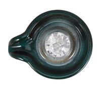 Milisten Fontaine Cascade Céramique pour Jardin Extérieur Accessoire De Décor Élégant pour Fontaine Eau De Rechange Apaisante pour Bassin Et Cour