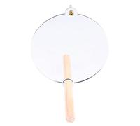 Milisten Fournitures De Perroquet Perruche Animal De Compagnie Perche Cage Perchoir à Oiseaux avec Miroir Perroquets Entraînement Accessoires Rester Jouets Miroir Perroquet Beige Bambou