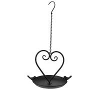 Milisten Gagnez Attention des Oiseaux avec Ce Nourrisseur Décoratif Forme de Cœur pour pour Jardin Extérieurs Outil Pratique de Nourrissage Design Suspendu et Compact