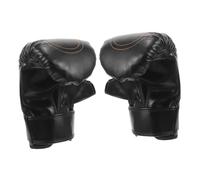 Milisten Gants de Boxe PU pour Entraînement Hommes et Femmes Absorption des Chocs et Résistance Aux Impacts Gants Demi Doigts pour Sparring Adultes et Garçon Fille Confort Durable et