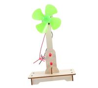 Milisten Générateur Éolien Fait Main Kit Scientifique pour Garçon et Filles Modèle Éducatif Jouet Pédagogique Expériences de Science Activité Manuelle DIY 1 Pièce