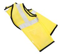 Milisten Gilet de Sécurité Garçon Fille Réfléchissant Haute Visibilité Gilet Fluorescent Confortable et Respirant pour Garçons et Filles Protection Visibilité Scolaire et Activités