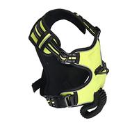Milisten Gilet Réflecteur Harnais Chien Harnais Extérieur pour Chien Gilet Réfléchissant pour Chien Harnais De Dressage pour Chien Harnais pour Chien Gilet Extérieur Harnais Harnais Green