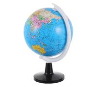 Milisten Globe de Bureau Décoratif pour Maison et École Outil Pédagogique Géographique Étanche Ornement Compact et pour des Garçon Fille