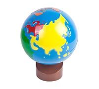 Milisten Globe Éducatif pour Garçon Fille Sensoriel et Interactif Matériel Dapprentissage Précoce pour Garçon et Fille Stimulation Curiosité Géographique Décoration Ludique et Pédagogique