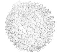 Milisten Globe pour Lustre en Verre Fil Aluminium, Abat-jour Moderne et Élégant pour Douille G4, Diffusion Lumineuse, pour Intérieur de Maison