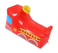 Milisten Gonflable Camion Pompier PVC Sûr pour Garçon Fille Ans Extérieur et Ludique pour Garçon Fille à Bascule Anti-Retour