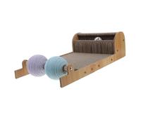 Milisten Griffoir pour Chat Grattoir Chat Bloc-Notes Domestique Lit à Gratter pour Chaton Adorable Chaton Grattoir Mémoire Bloc-Notes Cat Scratch Canapa Protecteur Blocs-Notes Papier Ondulé