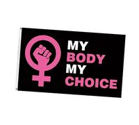 Milisten Guirlande Drapeau Mon Corps Mon Choix Drapeau Pour Droit à Avortement Décoration De Manifestation