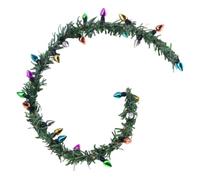 Milisten Guirlande Lumineuse Miniature Et Couronne Décorative pour Maison De Poupée Accessoires De Décoration De Fête pour Miniatures Et De Jardin