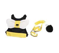 Milisten Harnais Marche Garçon Fille Ajustable avec Laisse Antiperte et Bracelet Poignet Respirant pour Sécurité Voyage Extérieur