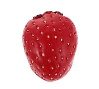 Milisten Hidden Key Box Outdoor Weatherproof Strawberry Shape Discreet Fake Key Hider for Garden Porch Decorative Storage Safe