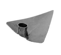 Milisten Hoe Head Farm Tool Portable Digging Accessory for Home Gardening Lightweight High Carbon Steel Planting Hoe with Sharp Tip
