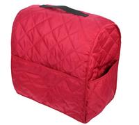 Milisten Housse de Protection Anti-poussière pour Machine Polyester Lavable, Couvercle Réutilisable Rouge Foncé, Accessoire la Cuisine pour Prolonger Durée de Vie et Éviter Salissures