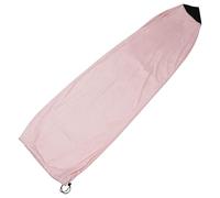 Milisten Housse de Protection pour Planche de Surf Réglable 180x50 Cm en Tissu Doux Bicolore Rose et Blanc, Étui Léger pour Rangement et Voyage de Paddle, Snowboard et Kayak