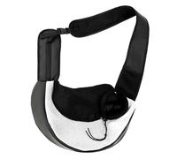 Milisten Housse de Transport Pliable pour Animaux de Compagnie Bandoulière Confortable et Respirante pour Chats et Chiens Pochette de Voyage Pratique pour Sorties et Couleur Aléatoire