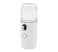 Milisten Humidificateur Portable en Plastique Blanc pour Usage en Intérieur Design Simple Mini à Spray Nano pour Peau