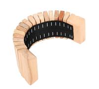 Milisten Instrument de Percussion Bois Portable Musical à Main pour Garçon Fille Claqueur pour Éveil Musical et Développement Créatif