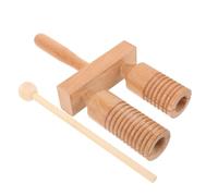 Milisten Instrument de Percussion Bois pour Garçon Fille Musical Éducatif avec de Rythme Résistant et Ergonomique pour Éveil Musical et Développement des Habiletés Motrices