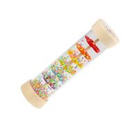 Milisten Instrument de Simulation de Sons de Pluie Bois pour Garçon Fille Musical Éducatif Montessori Stimule Éveil Musical Capacités Auditives pour et Apprentissage à Secouer avec Perles