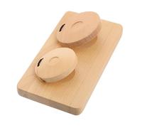 Milisten Instruments de Musique Orff Bois pour Garçon Fille Éducatives Percussion Jouets Musicaux pour Éveil Musical des Tout Petits Instruments de Rythme Bois pour Éducation Précoce