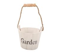 Milisten Jardinière Bois Rétro Forme De Baril pour Plantes Pot Décoratif Bois pour Jardin Patio Et Intérieur pour Fleurs Et Stockage