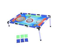Milisten Jeu de Lancer Sacs Haricots Portable pour Garçon Fille Planche pour Activités Extérieures Famille Favorise Coordination Œil Main et Esprit Équipe