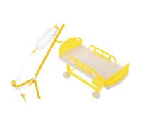 Milisten Jeu De pour Garçon Fille Coffret De Simulation Hôpital avec Perfusion Intraveineuse Et Lit De Malade Jouet Éducation Jeu De Rôle pour Garçons Et Filles