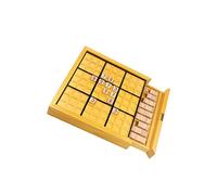 Milisten Jeu de Sudoku Bois Puzzle pour Adultes et Garçon Fille Jeu de Plateau Educatif DIY Entraînement Raison et Créativité Surface Lisse et Sécurisée pour Détente et Famille