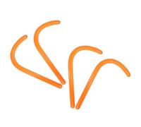 Milisten Jeu Queue de Singe Gonflable en Pvc Souple 4 Pièces Orange, Accessoire Ludique pour Fêtes D’anniversaire, Noël et Réunions Familiales, Jeu Interactif et Décoratif pour Garçon