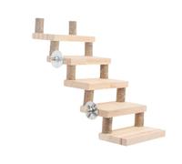 Milisten Jouet Échelle De Grimpe pour Hamsters Et Perroquets Marches Style a Jeu Escalade Amusant Et Matériel Sûr pour Cage Favorise Exercice Divertissement des Petits Animaux