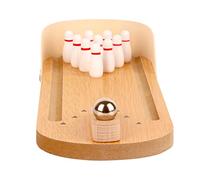 Milisten Jouet Éducatif de Bowling pour Perroquets Mini-Jouet de Dressage Jouets pour Oiseaux Stimule L'Intelligence et L'Activité des Perroquets