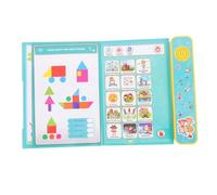 Milisten Jouets De Lecture en Anglais d'apprentissage De L'anglais pour Débutant d'apprentissage De L'anglais pour Enfants Jouets d'apprentissage De L'anglais Abdos Vert