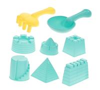 Milisten Jouets de Plage pour Garçon Fille Jouets Portables pour Sable avec Pelles et Râteaux Coffret pour Création de Châteaux et Colorés pour Garçons et Filles Couleur Couleur Aléatoire