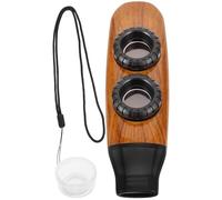 Milisten Kazoo Double Léger pour Garçon Fille et Adultes Instrument Musical Compact Accompagnement Guitare Ukulélé Créateur de Sons Amusants Cadeau pour Débutants