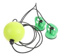 Milisten Kit de Boxe Professionnel avec Ballon Suspendu et Ventouse de Ballon de Réaction Élastique Vert pour Entraînement de Vitesse et Coordination Main Oeil