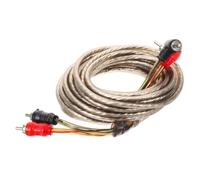 Milisten Kit de Câblage Audio Voiture 5 Mètres Câble de Haut-Parleur Subwoofer en Cuivre Pur Câble d'alimentation Caisson de Basses Audio Enceintes pour Installation Système Automobile