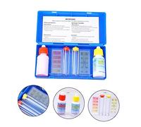 Milisten Kit de de Test de Qualité de Eau pour Piscine Analyse Chimique Ph Alcalinité et Reagent Durable et pour et Spas