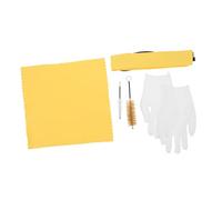 Milisten Kit de Nettoyage Instruments à Vent Compact avec Brosse Embouchure Trompette Chiffon Doux et Écouvillon pour Saxophone Alto Ténor et Entretien Portable
